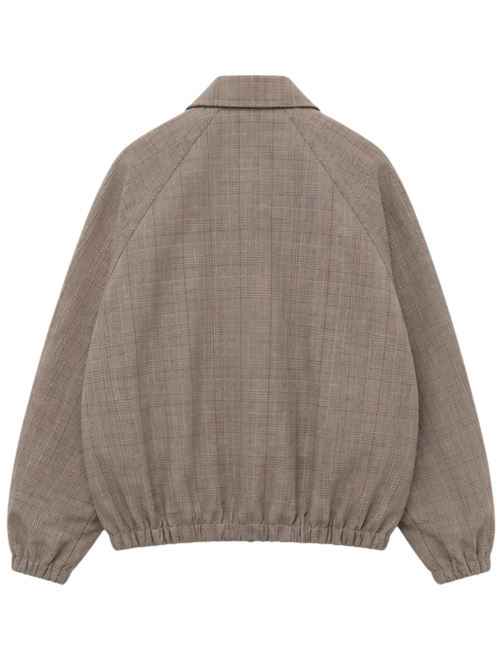 Giacca blouson a quadri MIU MIU | ML15751949F0005